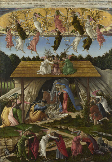 The Mystical Nativity (c. 1500-1501), by Sandro Botticelli